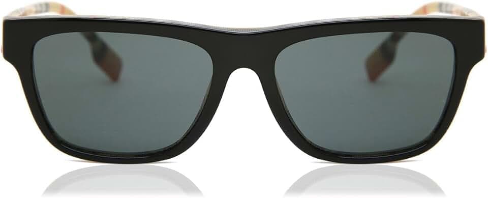 BURBERRY Sunglasses BE 4293 380687 Top Black On Vintage Check Gre