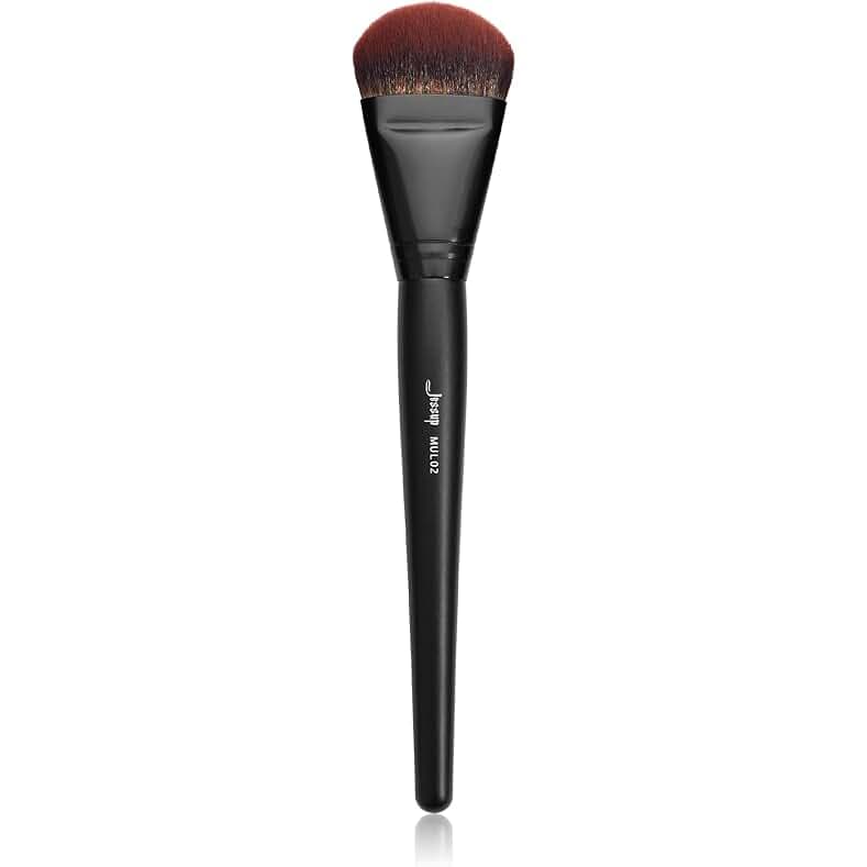 Jessup Foundation Brush for Liquid, Smooth Angled, Large Face Makeup Brush for Blending Liquid, Cream MUL02