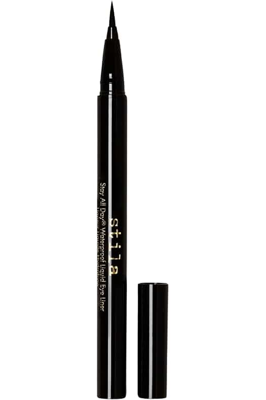 stila Waterproof Liquid Eye Liner, Stay All Day Makeup with Fine Brush Tip Lasting Satin Finish, Smudge-Proof & Transfer-Resistant