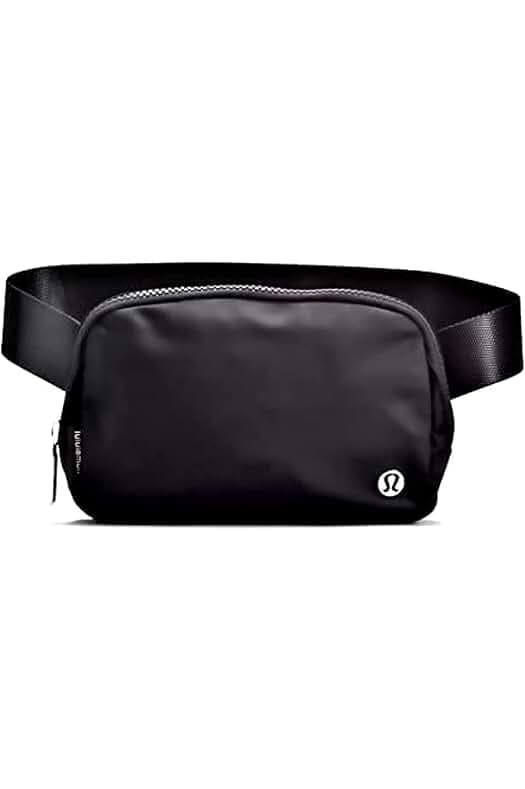 Lululemon Athletica Everywhere Belt Bag, Black, 7.5 x 5 x 2 inches