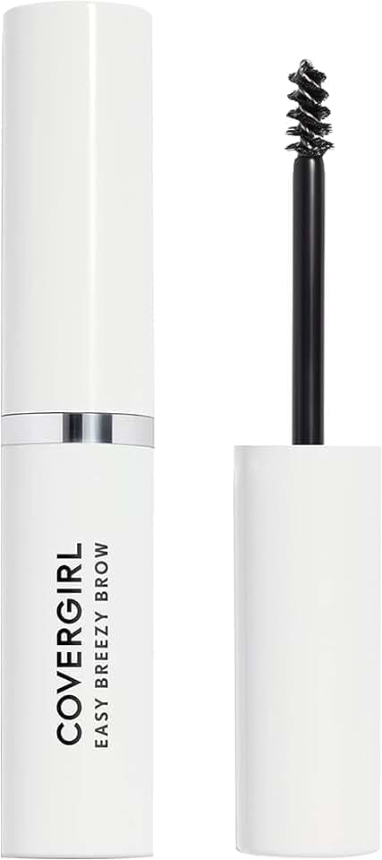 COVERGIRL - Easy Breezy Brow Volumizing Gel, Holds Brows for 24 Hours, Infused with Argan Oil & Biotin, 100% Cruelty-Free