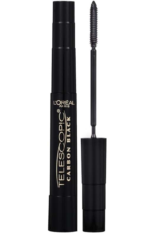 L'Oreal Paris Makeup Telescopic Original Lengthening Mascara, Carbon Black, 0.27 Fl Oz (Pack of 1)