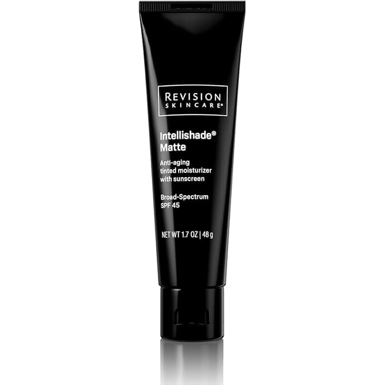 Revision Skincare Intellishade® Matte, Anti Aging Tinted Daily Moisturizer with SPF, Anti Wrinkle with Peptides and Vitamin C, 1.7 oz