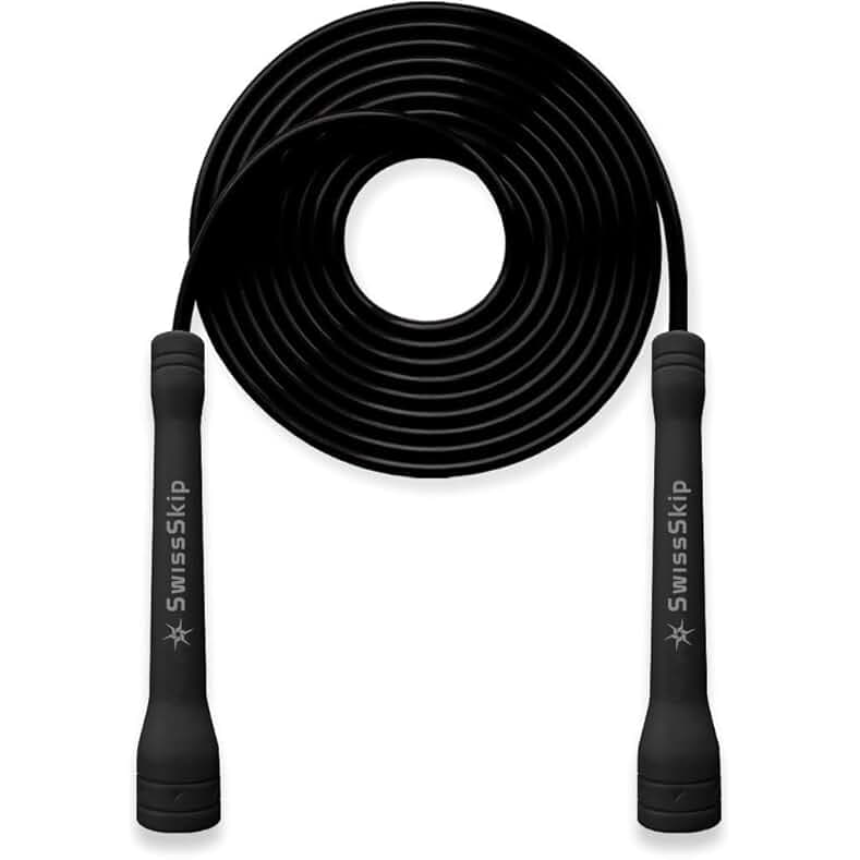 Speed Jump Rope by Dayan Kolev, 5mm PVC Skipping Rope, Great for Beginners and Advanced Athlets, Designed for Fitness, Cardio, Boxing & CrossFit, Adjustable length with Unbreakable Handles