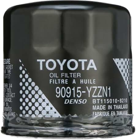 Toyota Genuine Oil Filter, 90915-YZZN1, OEM Engine Filter for Toyota and Lexus