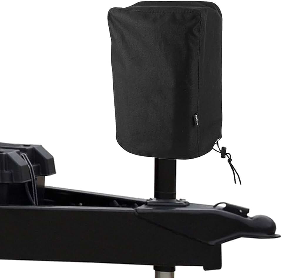 Electric Tongue Jack Cover, BougeRV 600D Universal Trailer RV Electric Tongue Jack Protective Cover (Size 14″H x 5″W x 10″D)…