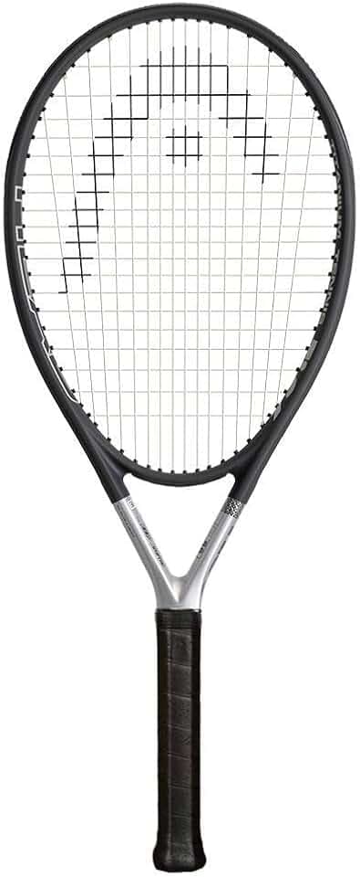 HEAD Ti S6 Tennis Racket - Pre-Strung Head Heavy Balance 27.75 Inch Adult Racquet - 4 1/4 In Grip