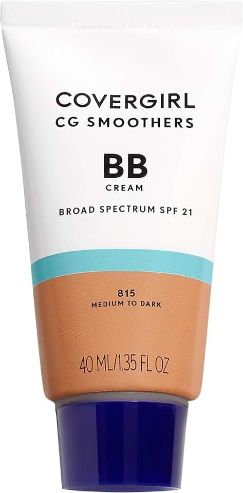 COVERGIRL SmoothersLightweight BB Cream Medium to Dark 815, 1.35 Ounce (packaging may vary)