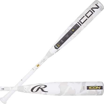 Rawlings | 2025 | ICON Baseball Bat | USSSA | -5 / -8 / -10 Drop | 2 3/4" Barrel | 2 Pc. Composite