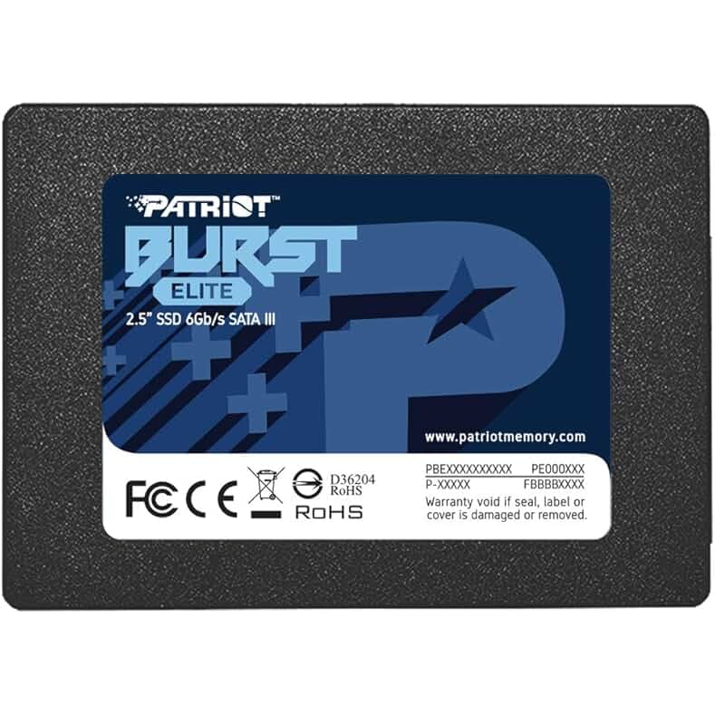 Patriot Memory Burst Elite SATA 3 240GB SSD 2.5 Inch Solid State Drive