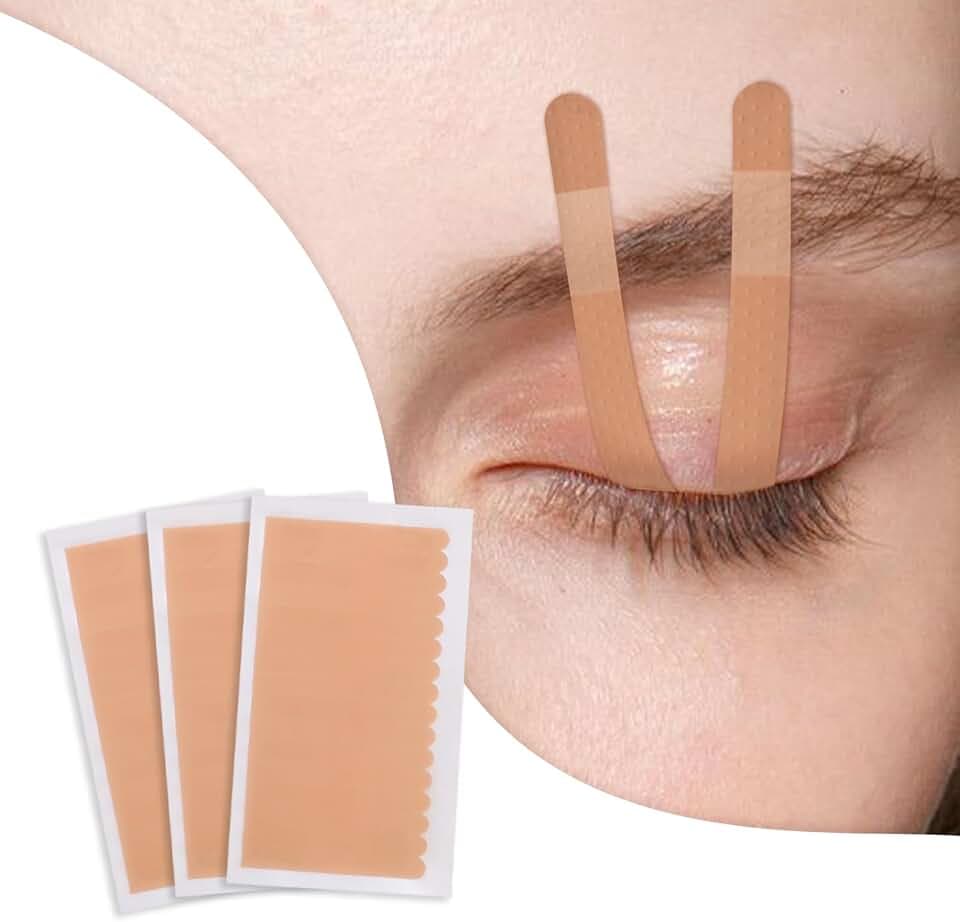 800 Pcs Eyelash Extension Tape Lash Tape - Breathable Micropore Medical Tape for Sensitive Under Eye Use