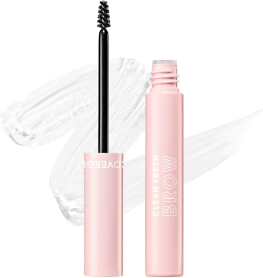 Covergirl Clean Fresh Brow Enhancer, 100 Clear, Gel Wax, Flexible Hold, Non-Sticky, Non-Crunchy, All-Day Wear, Vegan Formula, 0.19oz