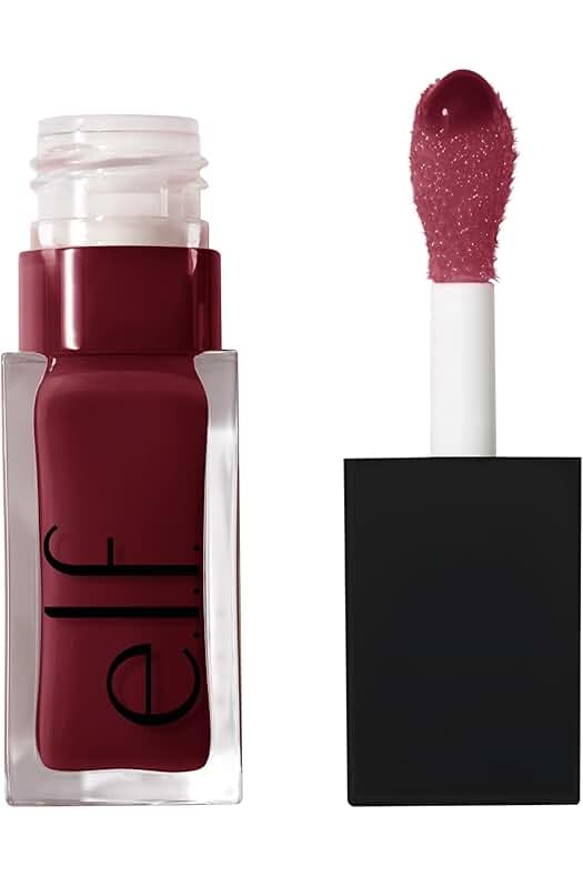 e.l.f. Glow Reviver Lip Oil, Nourishing Tinted Lip Oil For A High-shine Finish, Infused With Jojoba Oil, Vegan & Cruelty-free, Jam Session