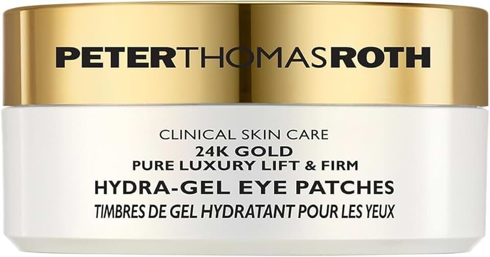 Peter Thomas Roth | 24K Gold Pure Luxury Lift & Firm Hydra-Gel Eye Patches | Anti-Aging Under-Eye Patches, Help Lift and Firm the Look of the Eye Area