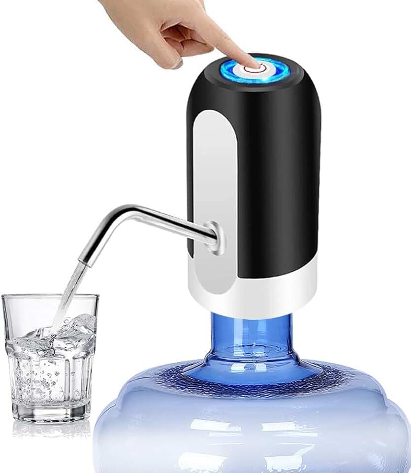 Water Bottle Pump 5 Gallon USB Charging Automatic Drinking Portable Electric Water Dispenser/Switch