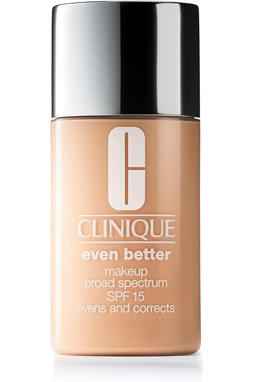 Clinique Even Better Makeup Foundation Broad Spectrum SPF 15 | Medium Coverage + Natural Finish | With Vitamin C | Evens Skin Tone + Reduces Dark Spots