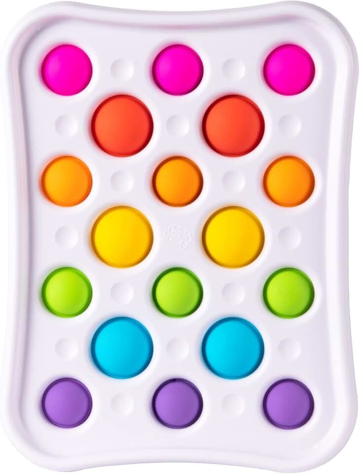 Fat Brain Dimpl Pops, Early Development & Educational Baby Toy, Suitable for Boys & Girls Aged 2 Years Or Above