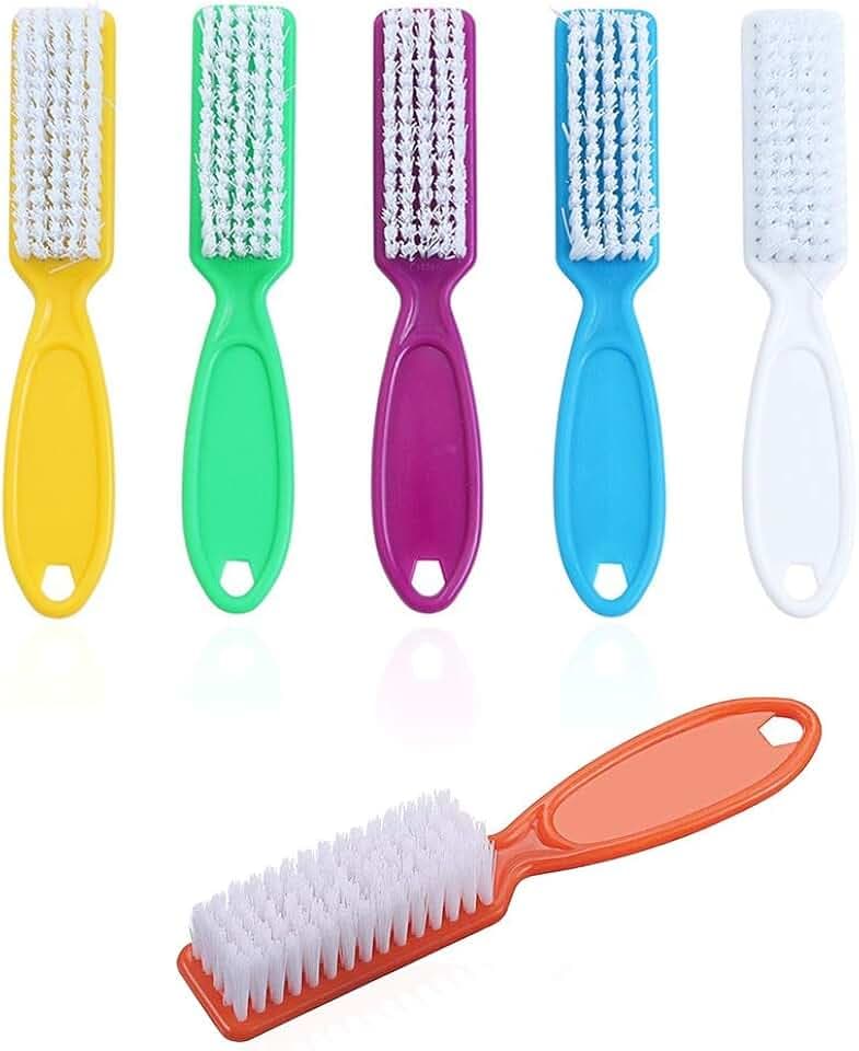 6 Pcs Handle Grip Nail Brush