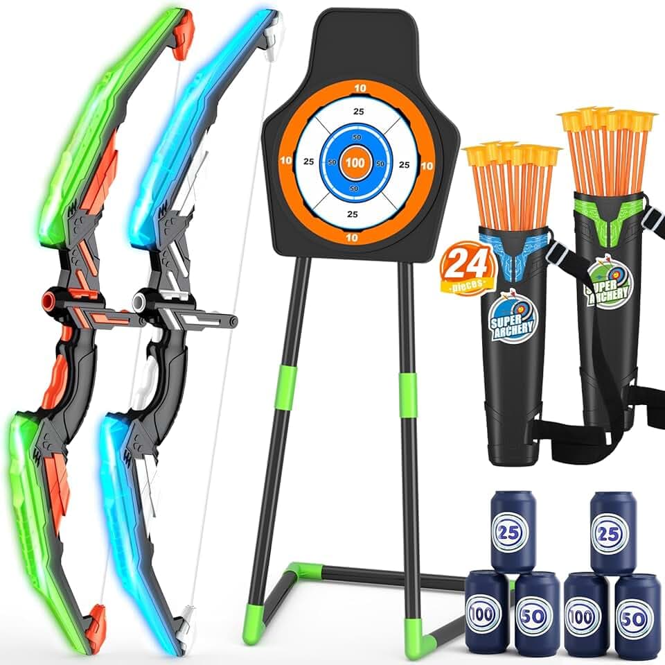 2 Pack Bow and Arrow for Kids