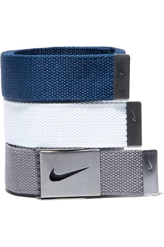 Nike Men's 3 Pack Golf Web Belt