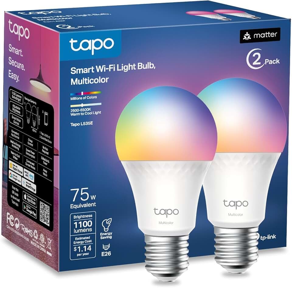 Tapo TP-Link Smart Light Bulbs