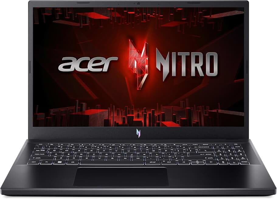 Acer Nitro V Gaming Laptop | Intel Core i7-13620H Processor | NVIDIA GeForce RTX 4050 Laptop GPU | 15.6" FHD IPS 165Hz Display | 16GB DDR5 | 1TB Gen 4 SSD | Wi-Fi 6 | Backlit KB | ANV15-51-723D
