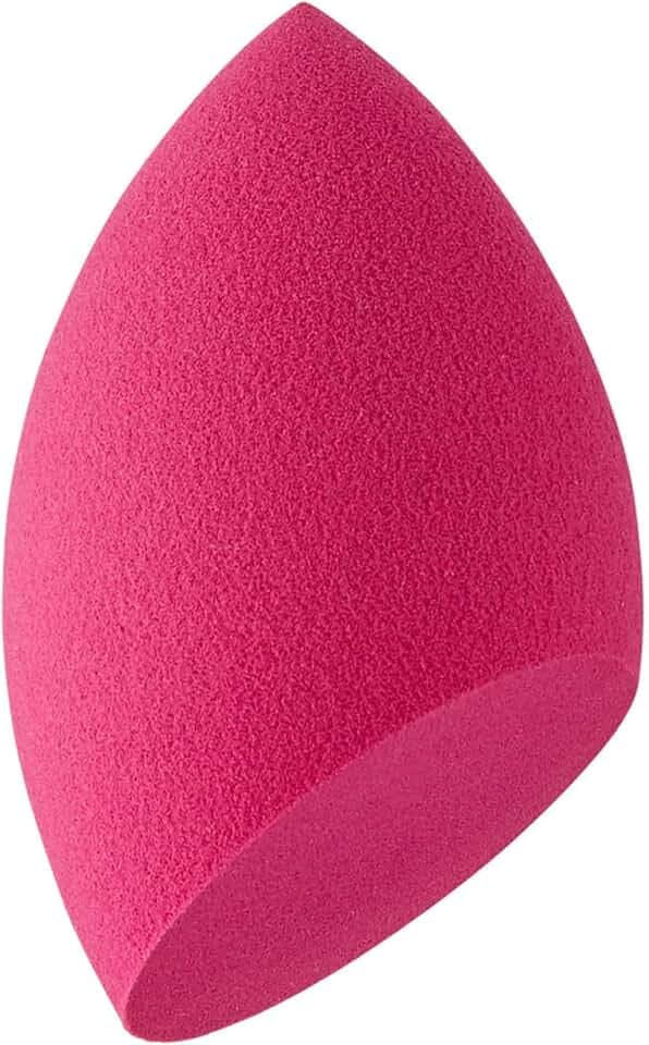 e.l.f. Total Face Blending Sponge, Latex-Free Makeup Sponge With Angled & Rounded Sides For Concealer Or Foundation, Vegan & Cruelty-Free, 1 Piece