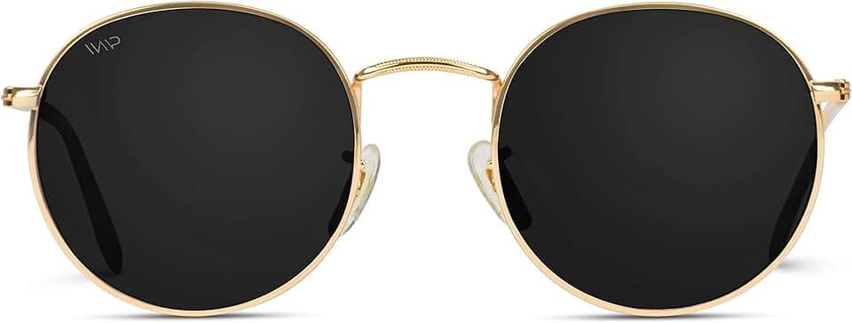 WearMe Pro - Reflective Lens Round Trendy Sunglasses