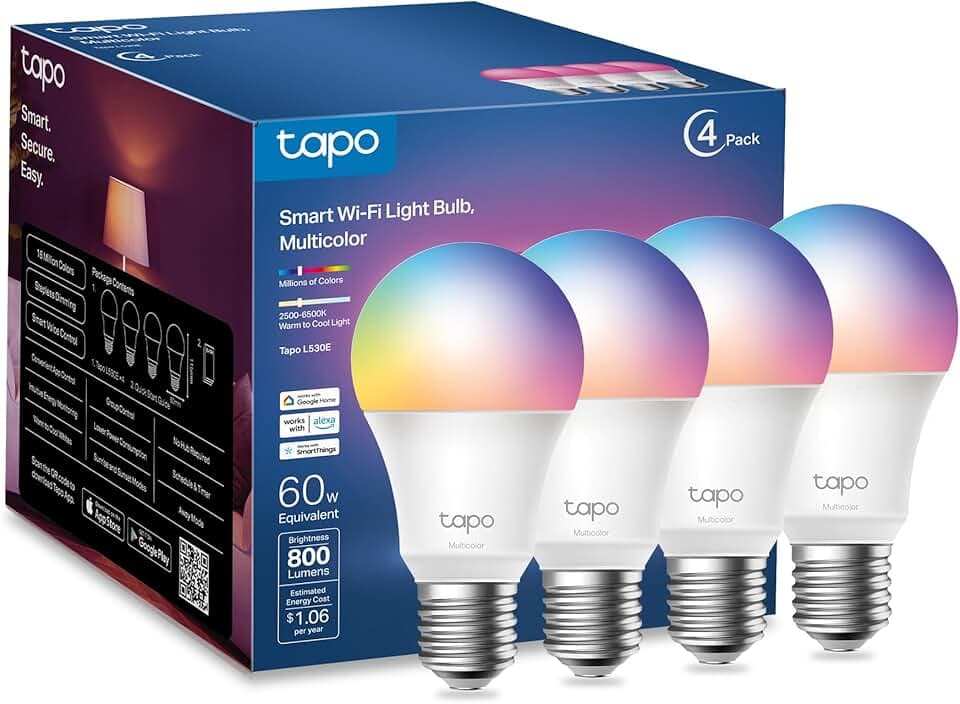 Tapo TP-Link Smart Light Bulbs