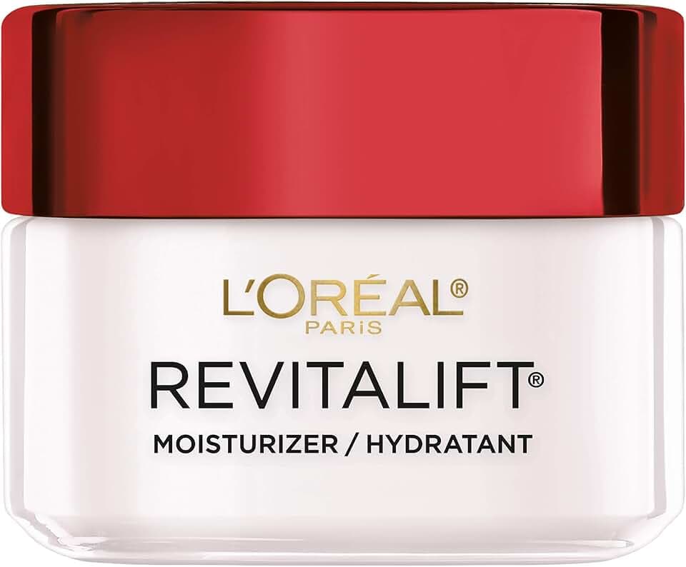 L'Oreal Paris Revitalift Anti-Wrinkle and Firming Face and Neck Moisturizer, Pro Retinol 1.7 oz