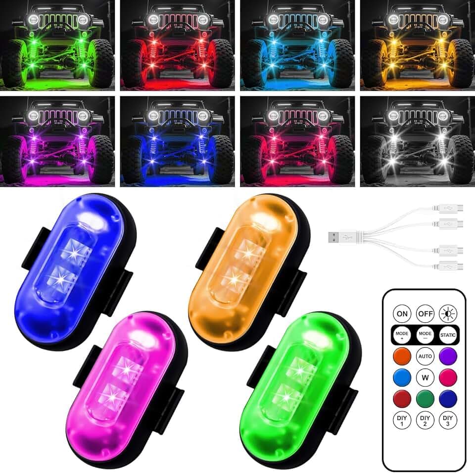 Wireless LED Lights for Car