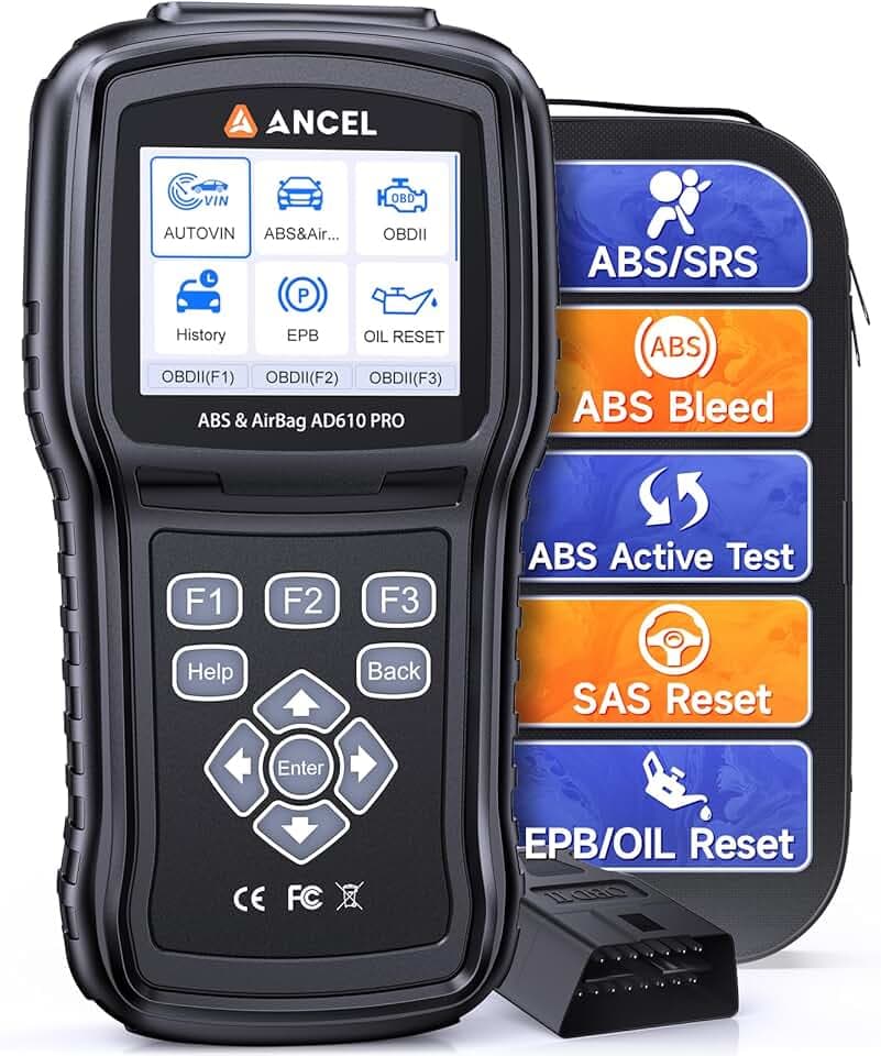 ANCEL AD610 Pro ABS SRS OBD2 Scanner