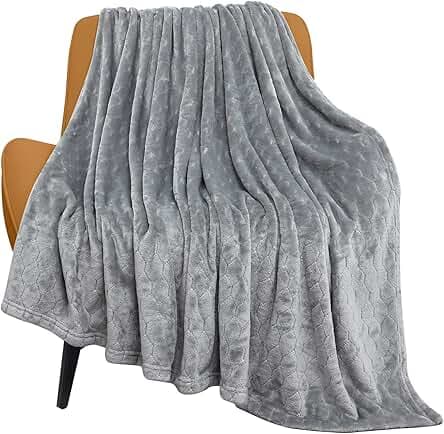 TOONOW Fleece Blanket Super Soft Cozy Throw Blanket 50" x 60"
