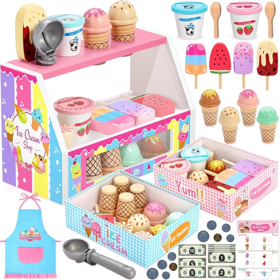 INNOCHEER Ice Cream Toy