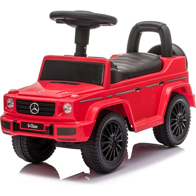 Best Ride On Cars Mercedes G-Wagon Push Car, Red