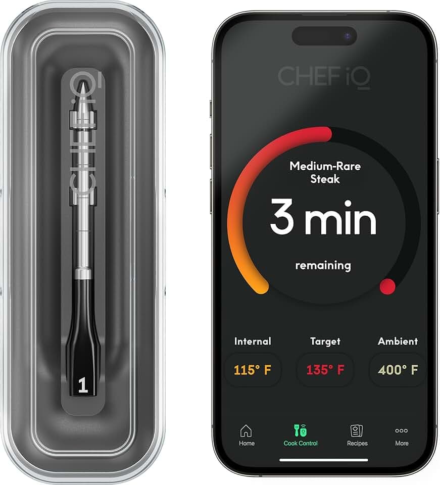 CHEF iQ Sense Smart Wireless Meat Thermometer with Ultra-Thin Probe