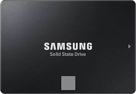 Samsung 870 EVO SATA III SSD 1TB 2.5” Internal Solid State Drive, Upgrade PC or Laptop Memory and Storage for IT Pros, Creators, Everyday Users, MZ-77E1T0B/AM